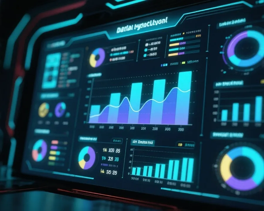 极速快乐8实时数据图表可视化界面示意