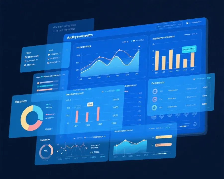 长线历史数据分析可视化示意